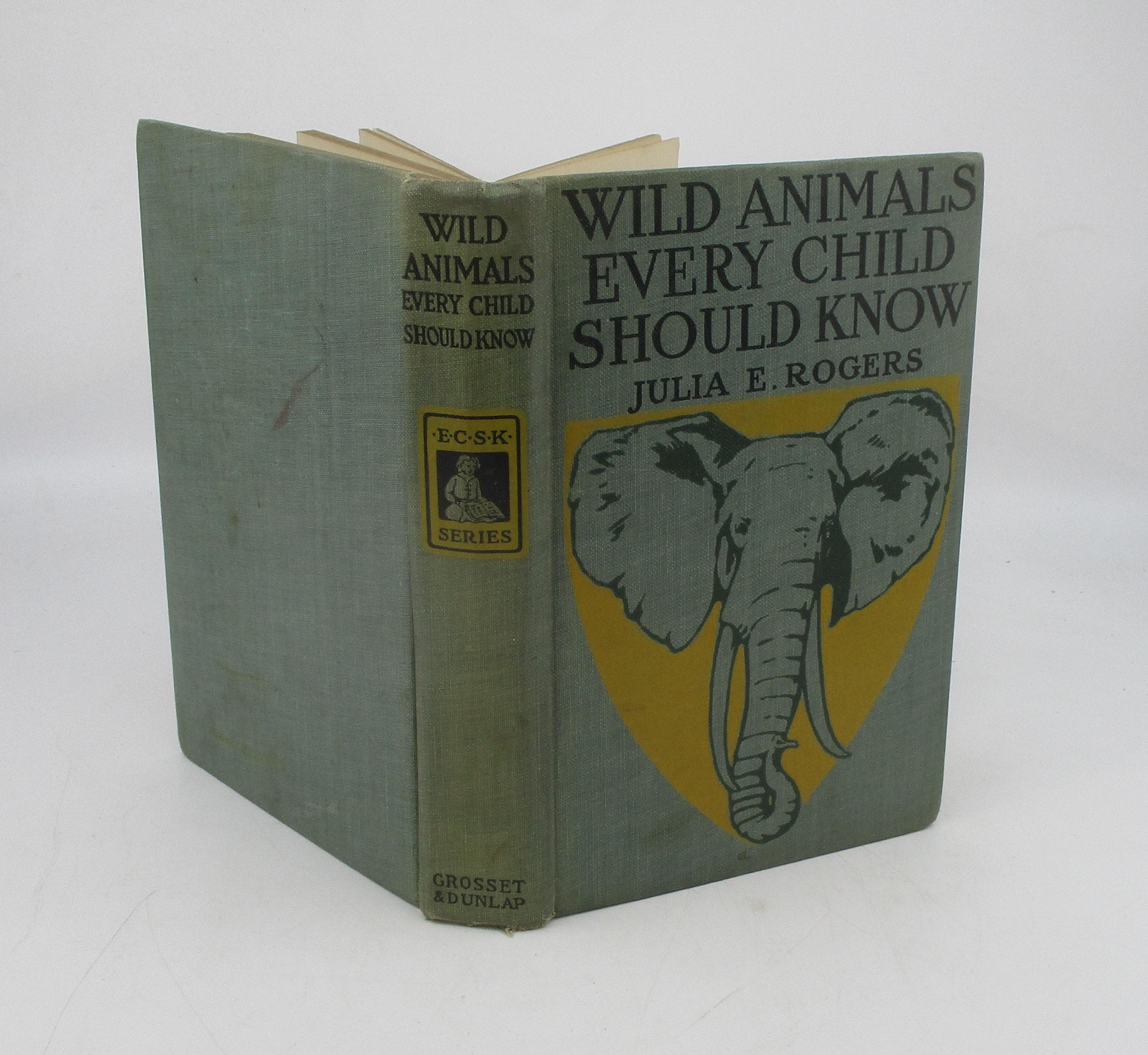 1911 Wild Animals Book: Natural History, Zoology, Children's