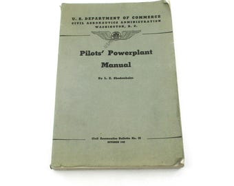 1942 Pilot's Powerplant Manual: Aviation Engine Instruction Book, USMC