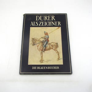 1954 Albert Durer Engravings, Lithographs, IN GERMAN, Celebration of Durer&#39;s Work as a Draftsman and Engraver