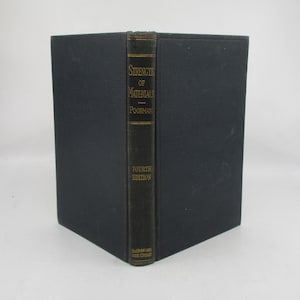 1945 Strength of Materials Book: Industrial Engineering Handbook