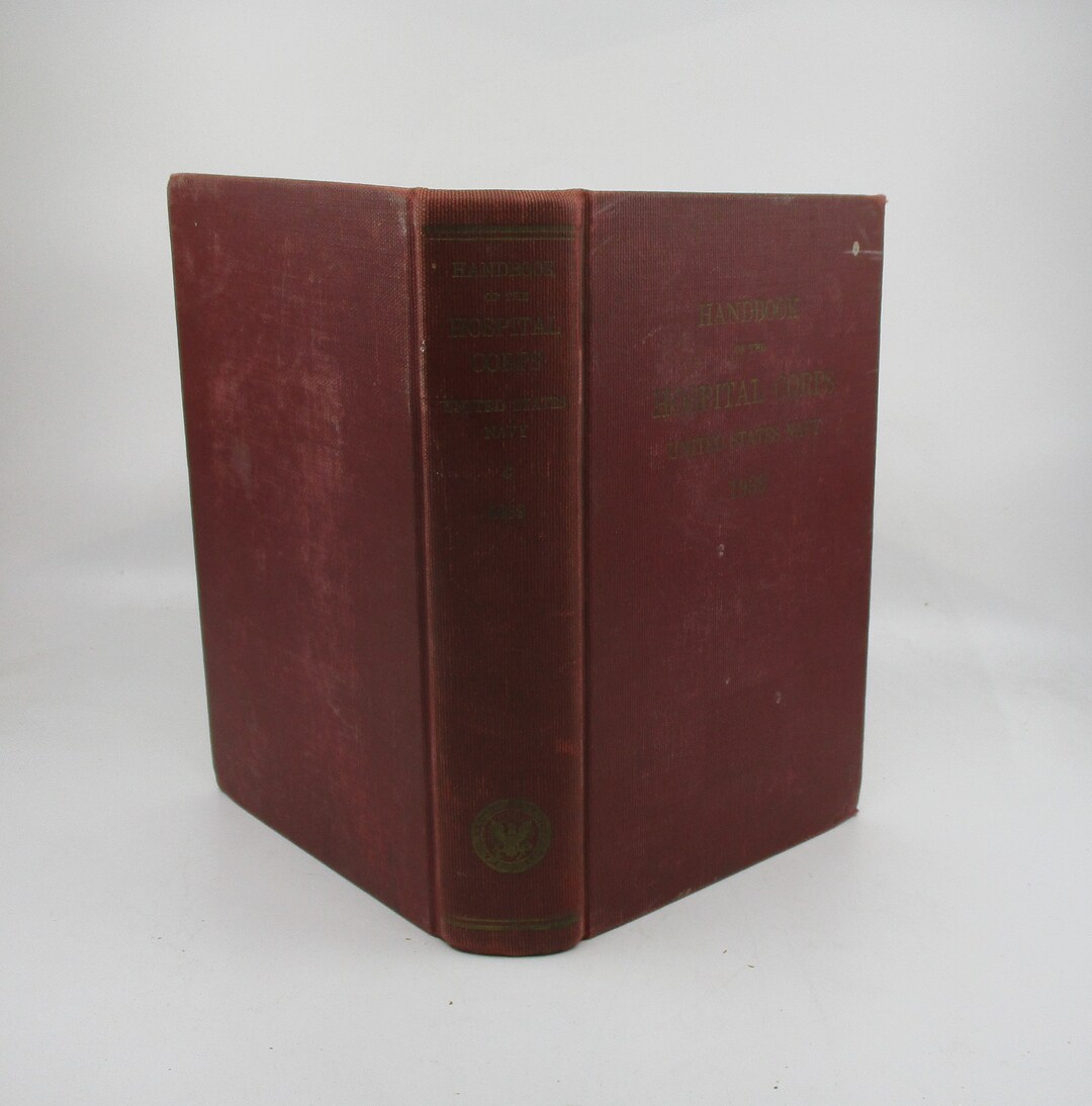 【洋書・古書】アメリカ海軍病院部隊ハンドブック 1939年 医学 衛生兵 il_1080xN.5775721545_d59b.jpg