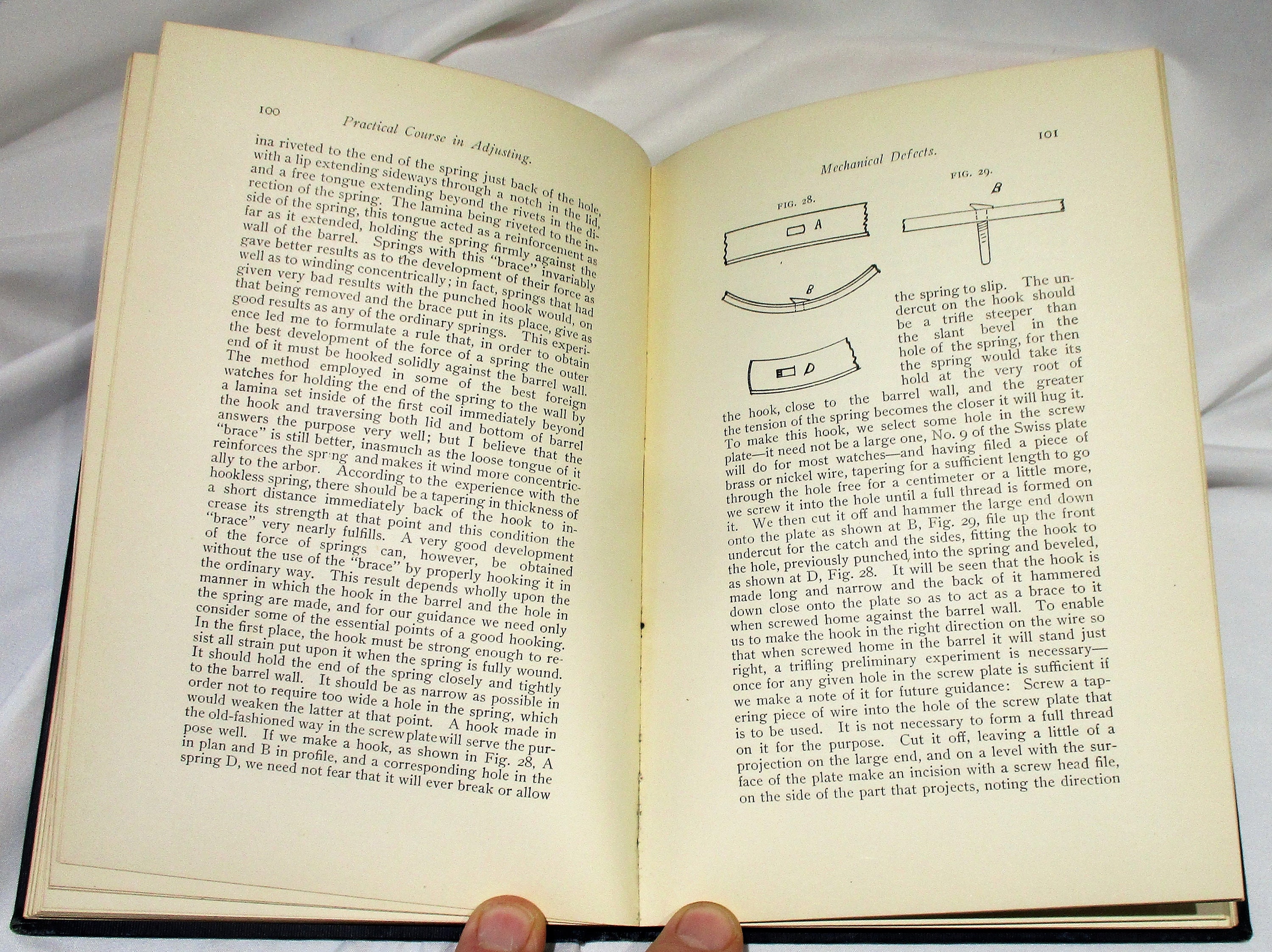 1901 Watch Repair Book, Old Reference Guide, Vintage Repair Manual, Watch, Clock, and Stop Watch