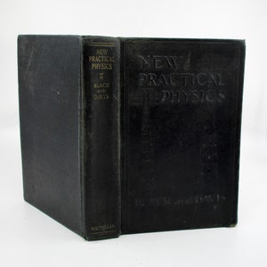 1931 Practical Physics Book: Vintage Engineering & Design Manual