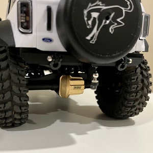 Slim Rear Bumper for the Trx4m Bronco