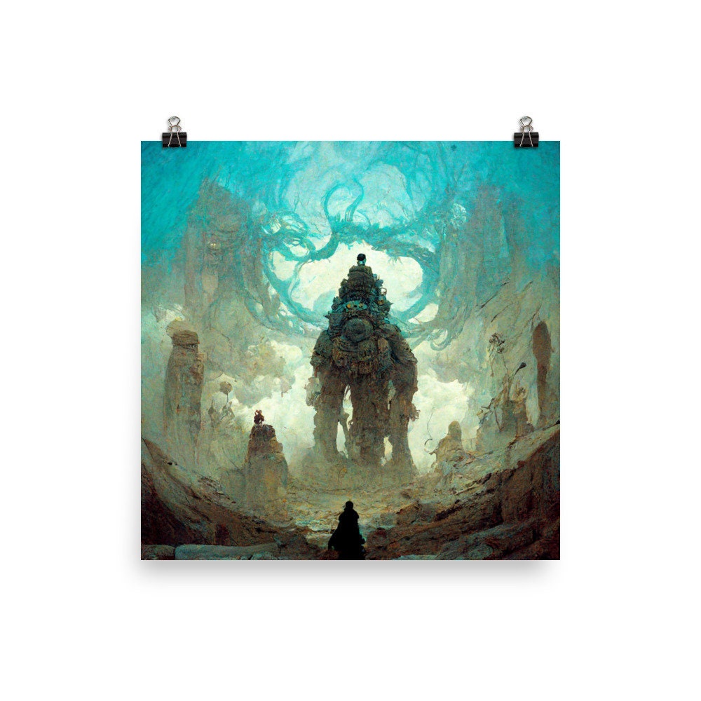 Shadow of The Colossus Game Poster, Exclusive Art, NEW, USA