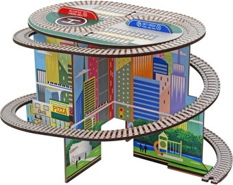 The Cityscape Table Top Spiral by Mountain Spiral Railway