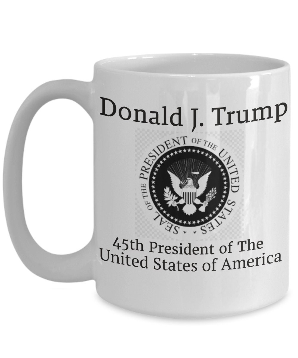 President Donald J. Trump, 45th President, Key Ring, Dual-Sided with  Presidential Seal on Reverse