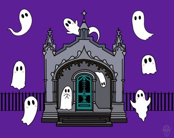 Ghost Party print