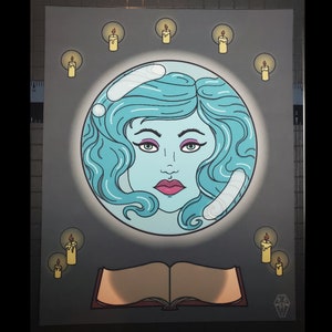 Floating Madame print