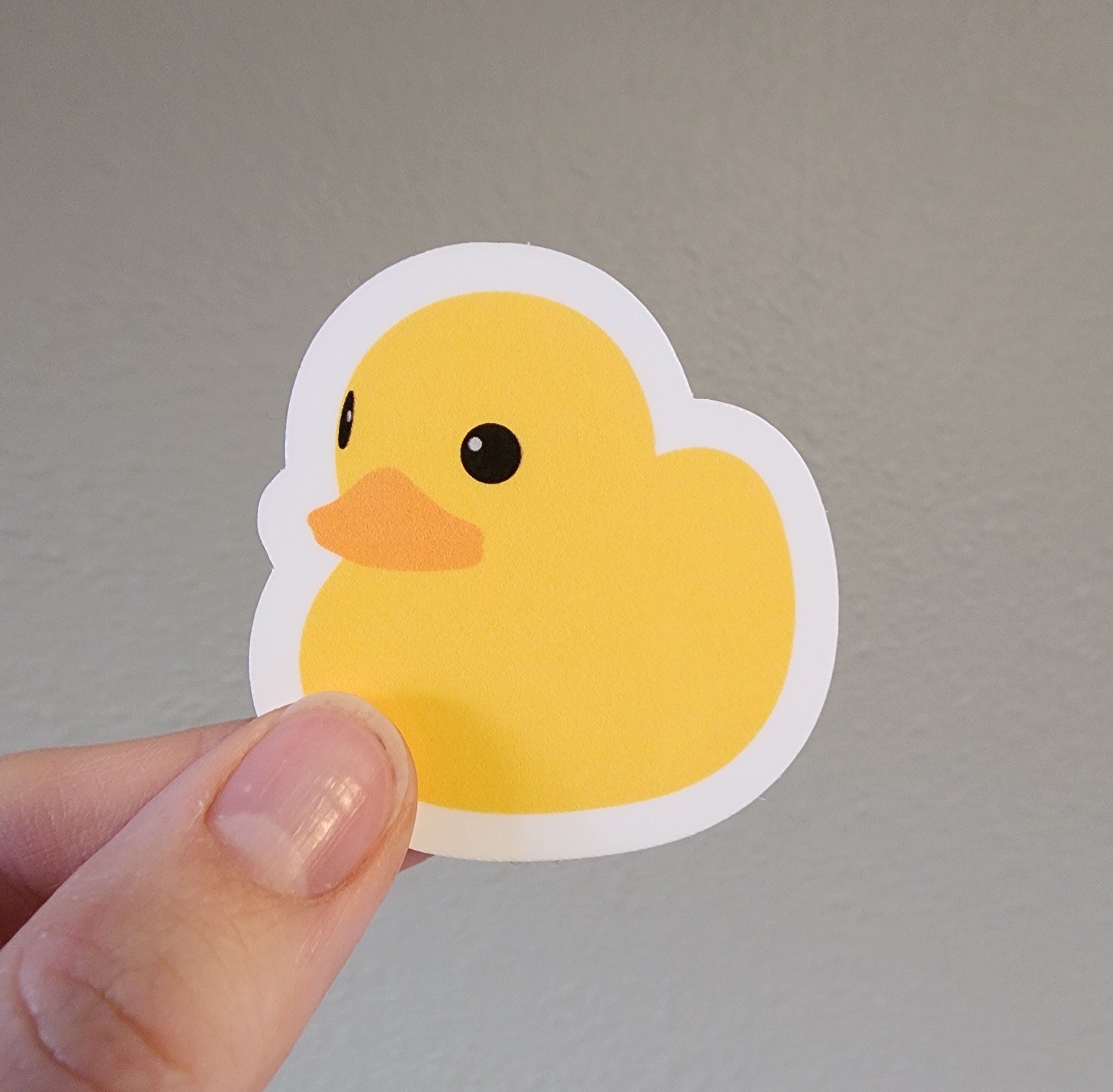 Ducky Sticker Big Duck Energy Vinyl Sticker - Rubber Ducky Sticker - Etsy