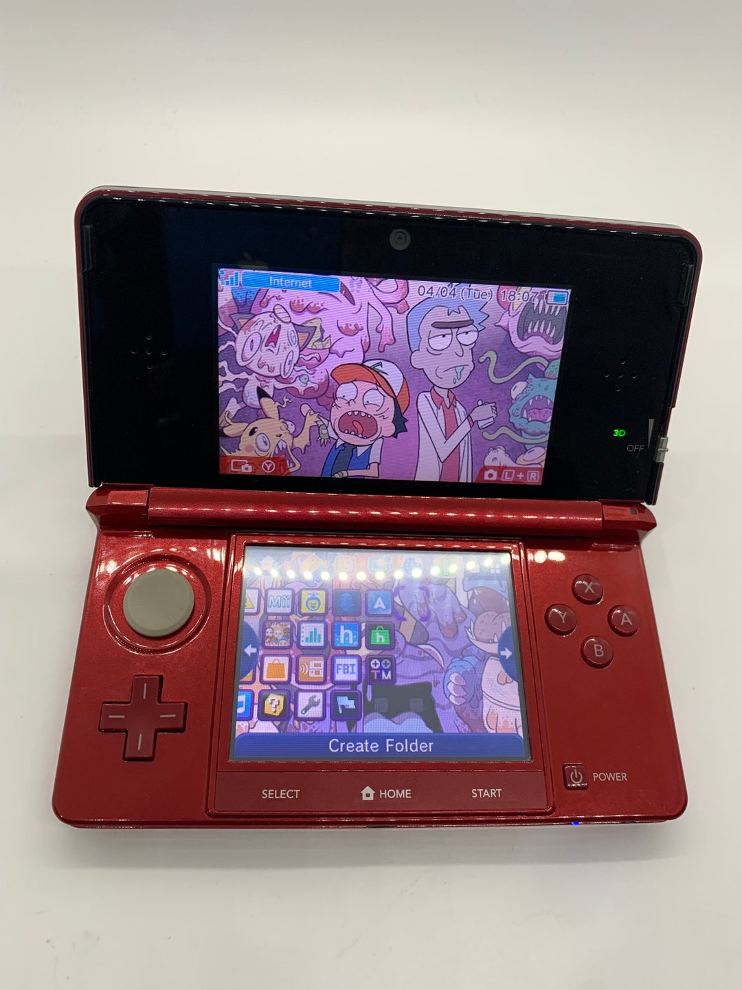 Original Modded Konsole Nintendo 3DS Luma3DS Customized 64GB Retro Emulator installiert Etsy.de