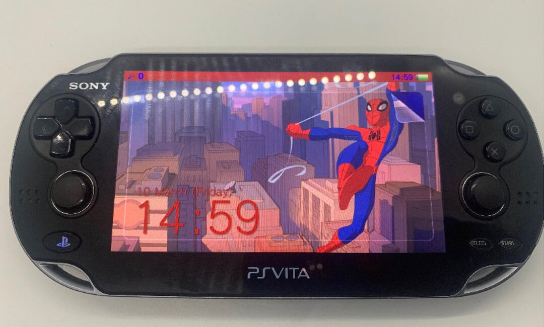 Spiderman Themed Sony Playstation Modded PS Vita Fats / Slims Etsy