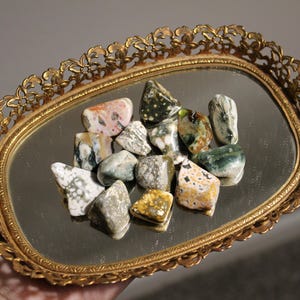 8th Vein Ocean Jasper Crystal Tumble - Eigth Veine OJ - Highest Quality Tumbles - Size Medium