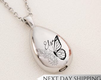 Collana lunga farfalla rosa - Gioielli - Collane - di Gli orecchini