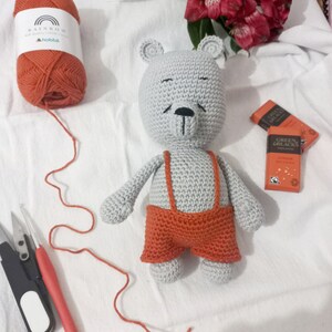 Amigurumi Bear | Crochet pattern PDF | English language | Amigurumi | Teddy bear |