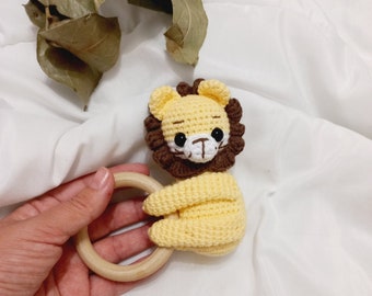 Pattern PDF | Rattle Lion | Baby soft Toy | Amigurumi lion rattle PDF | Amigurumi | Baby rattle toy | Lion Baby Rattle | Lion Amigurumi Toy