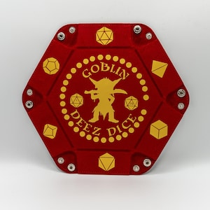 Goblin Dice Tray - Dnd, Dungeons and Dragons, Pathfinder, Dice Games, Dice Horder