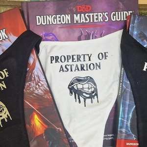 Property of Astarion - BG3-  D&d Underwear - Funny/Novalty gift - TTRPG Dungeons and Dragons
