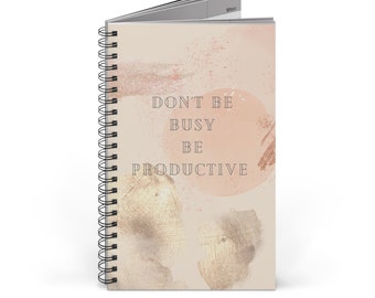 Notebook with saying | Blanco | lined | dotted | or in the Tasks Layout | Notepad