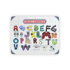 Alphabet Lore Kids&#39; Puzzle, 30-Pieces