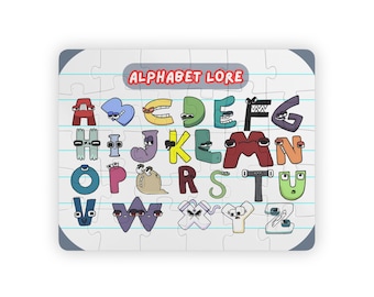 Alphabet Lore Puzzle, 30-Pieces