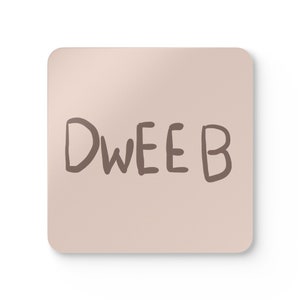 Dweeb-onderzetters - 4-delige set