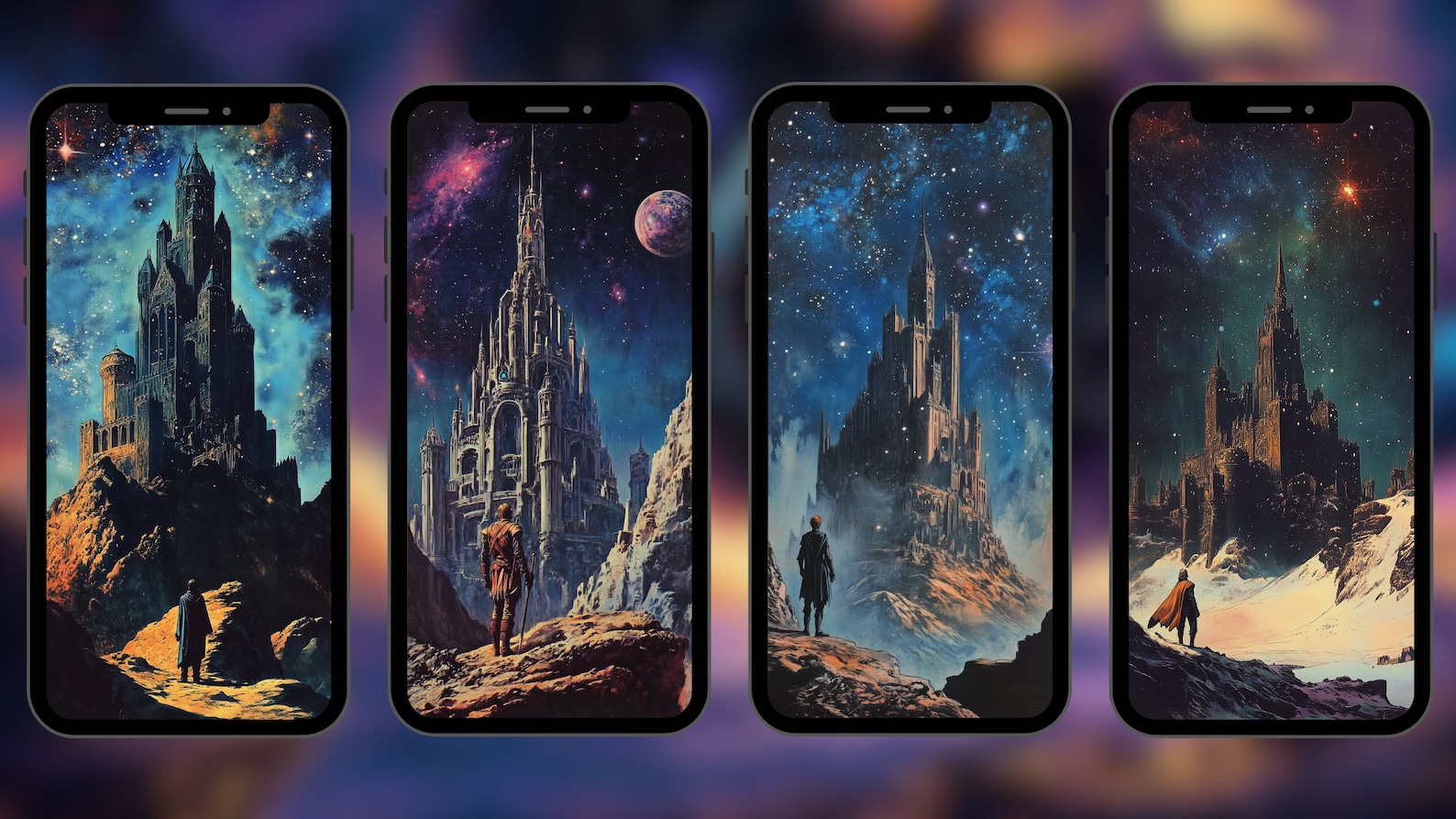 Dark Fantasy Phone Wallpaper Pack