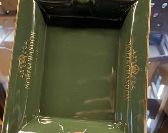 Posacenere per sigari MOËT & CHANDON – Raro oggetto da collezione in porcellana francese del 1989