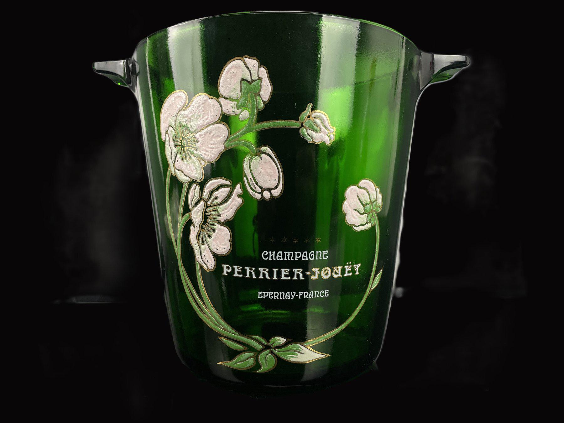 Emile Gallé - Perrier-Jouët - Seau à Champagne Art Nouveau