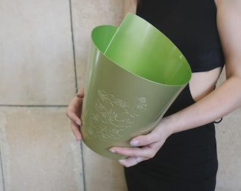 Nevera para champán tamaño magnum PERRIER-JOUËT con decoración floral de anémona estilo Emile Gallé