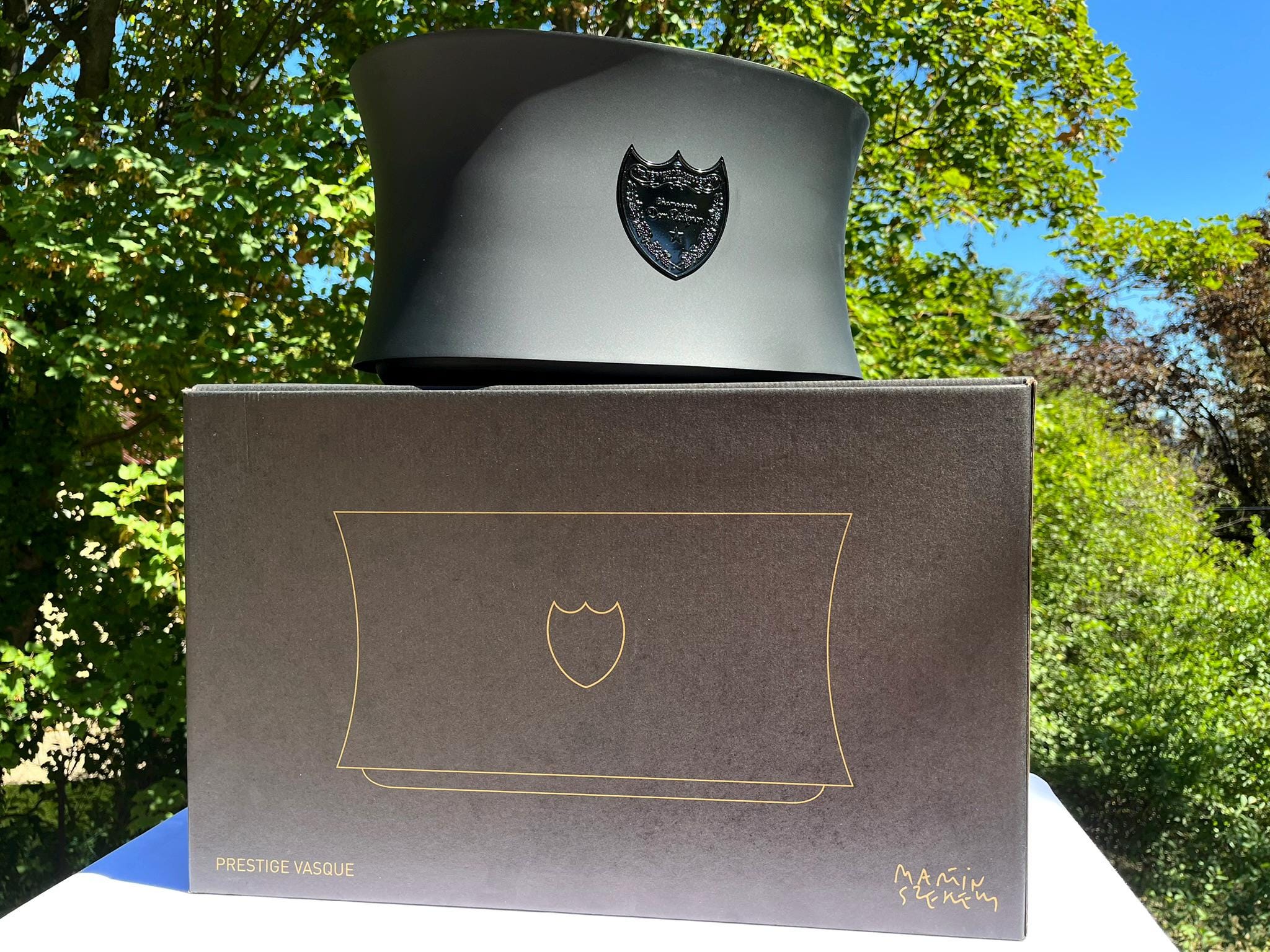 DOM PÉRIGNON 8本用ピューターシャンパンクーラー – Martin Szekely