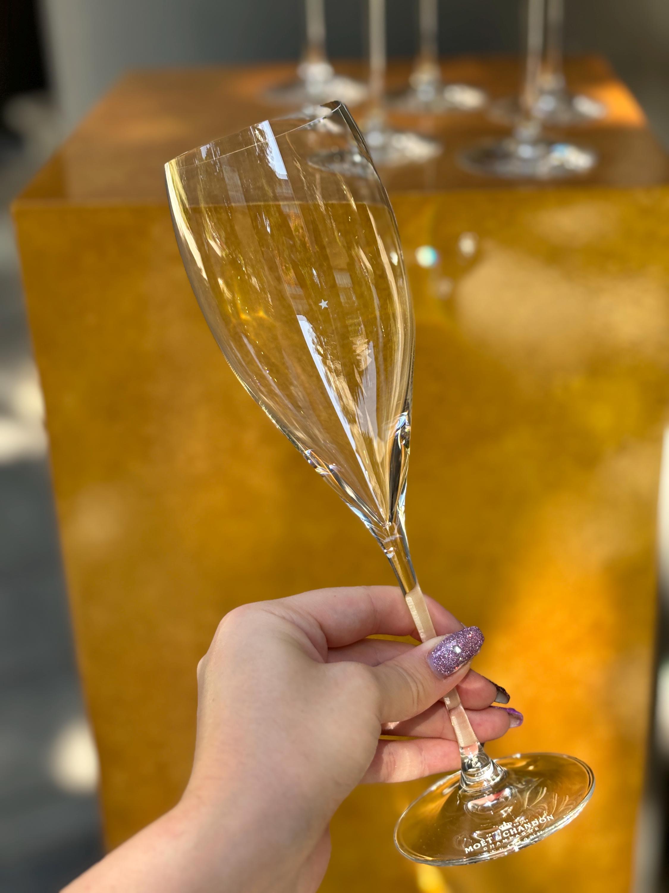 モエ・エ・シャンドン x リーデル クリスタルフルート グラン