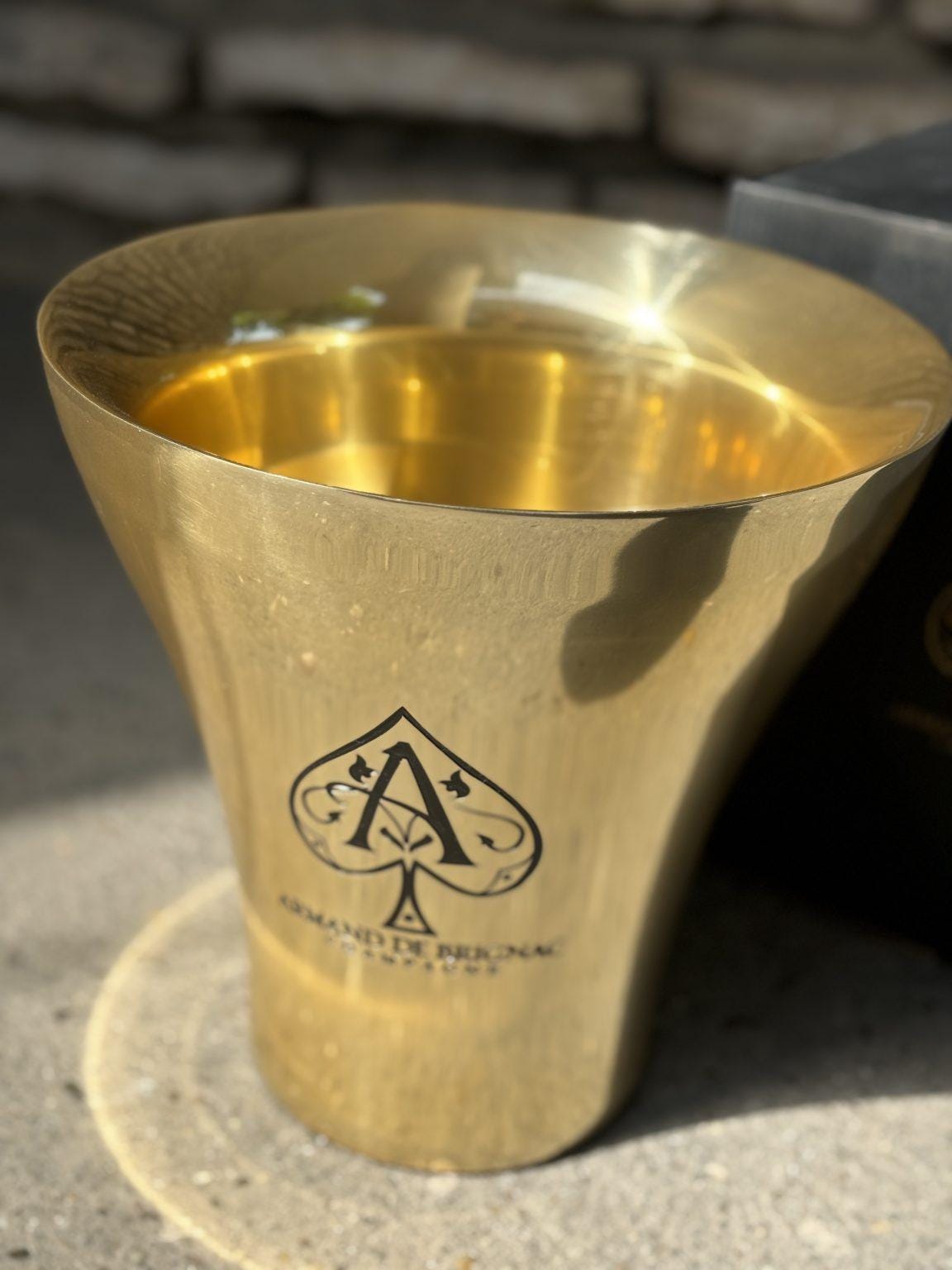 Armand De Brignac “ace of Spades” Champagne Bucket – Original