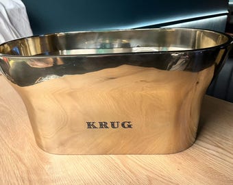KRUG Champagne Double Magnum Ice Bucket – François Bauchet Design, French Pewter, Collector’s Piece