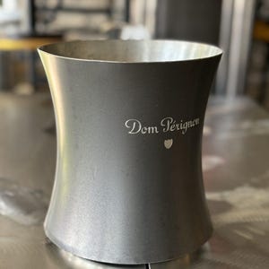 DOM PERIGNON magnum champagne bucket by Martin Szekely from Royal Selangor Pewter ice cooler for Moet Chandon Millésimé Vintage used model