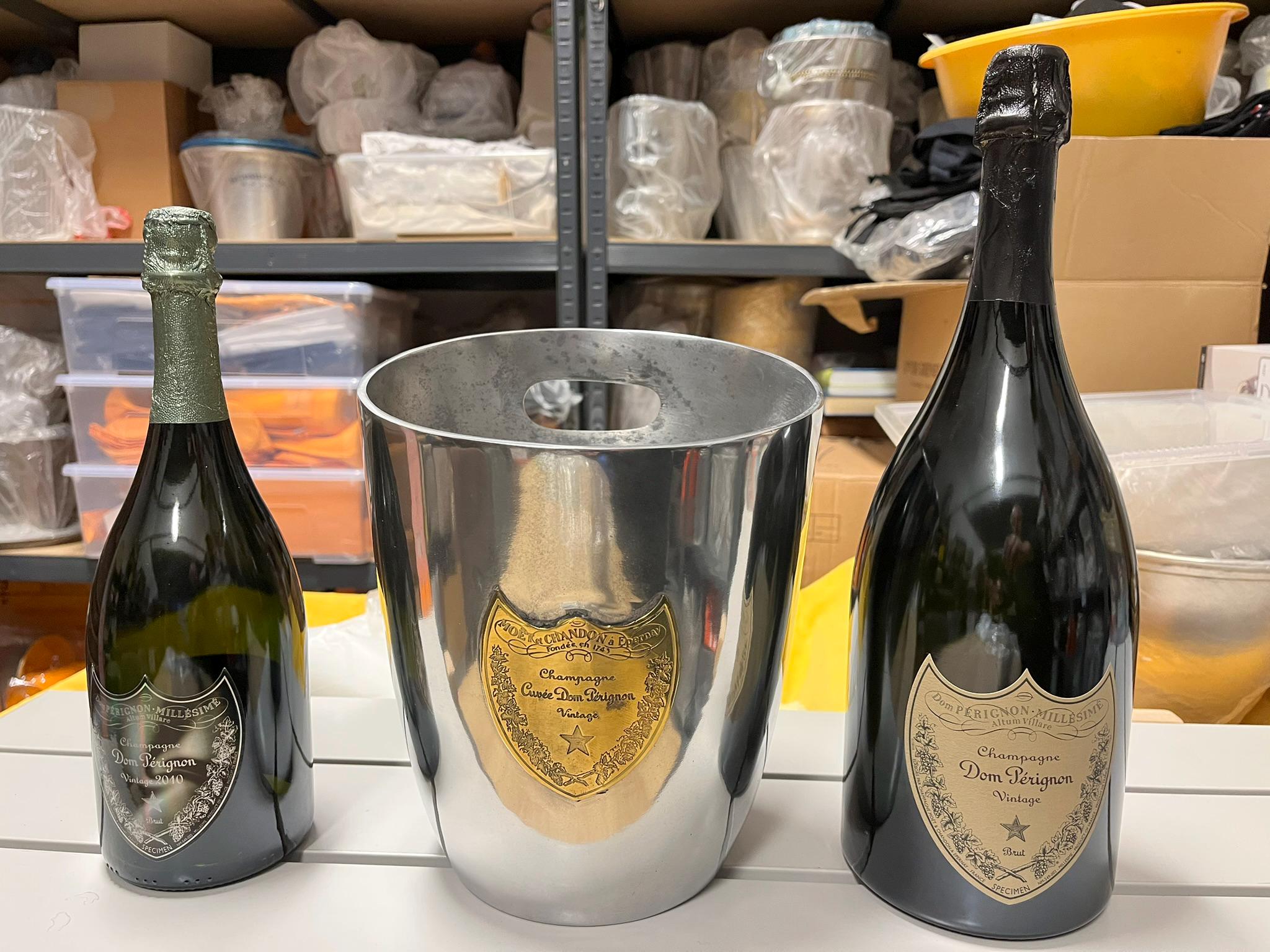 ユニークなドン・ペリニヨン シングルボトル シャンパン クーラー