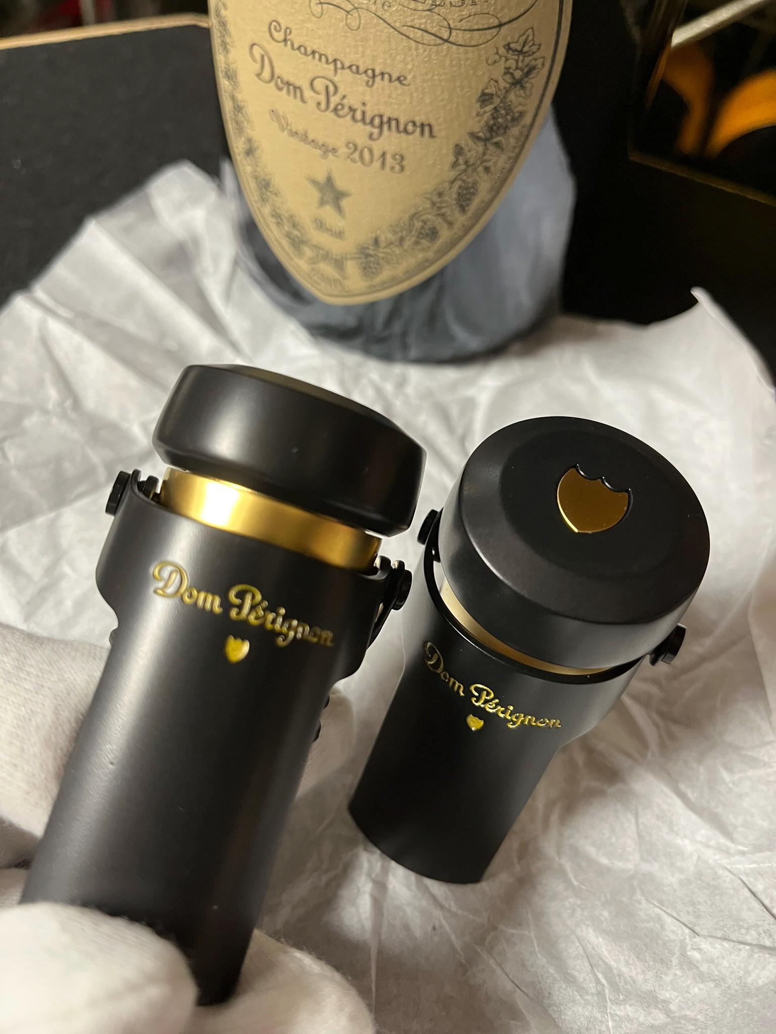 DOM PÉRIGNON シャンパンボトルストッパー（2個セット、Martin Szekely