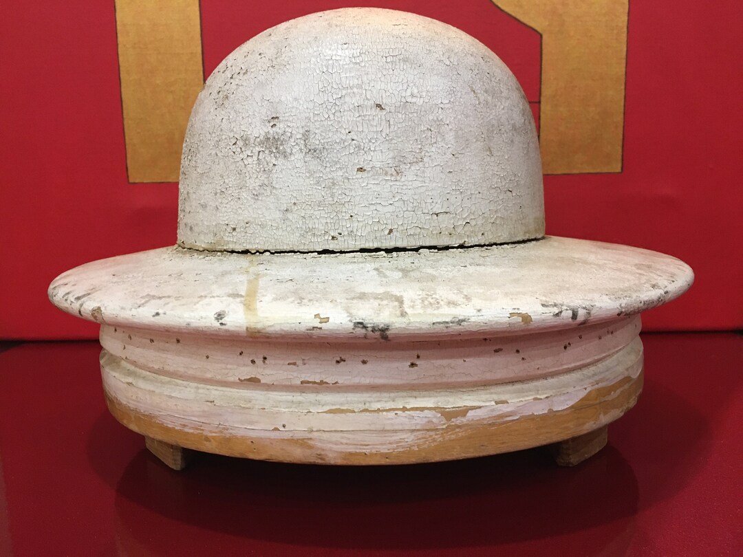 Antique Hat Making Mould From the 1920s Millinery Hat Stand Home