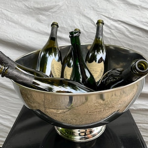 Laurent-Perrier - Champagne cooler - Premium - Metal - Champagne ice basin for 7 bottles