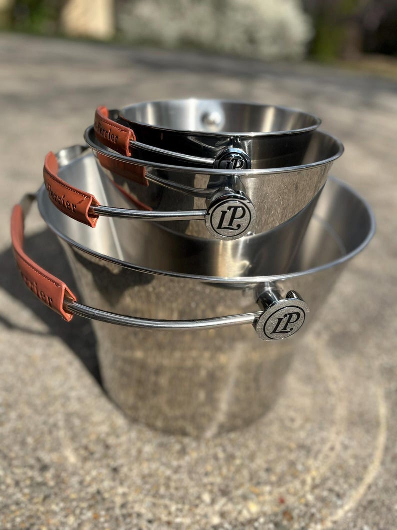 Laurent-Perrier draagbare champagnekoelerset – 3 verschillende maten afbeelding 10