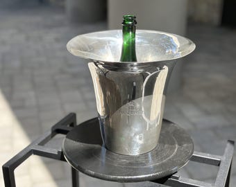 Raffreddatore per champagne JACQUART – L'Orfèvrerie d'Anjou – Fusione in peltro lucido ETAIN