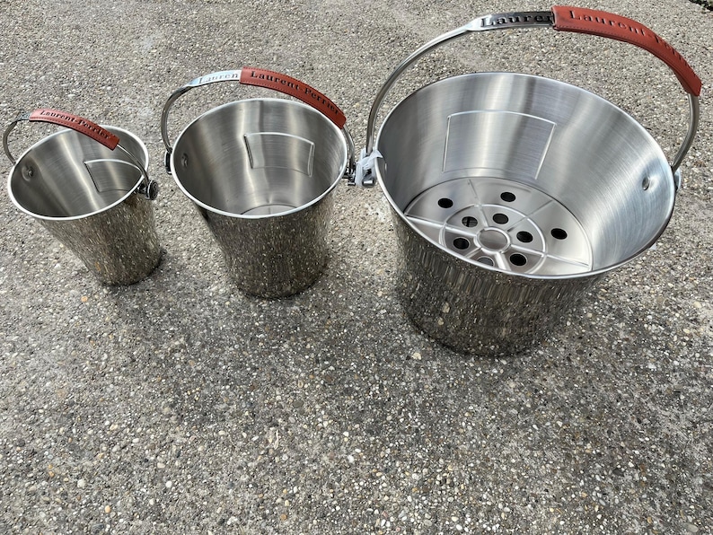 Laurent-Perrier draagbare champagnekoelerset – 3 verschillende maten afbeelding 13