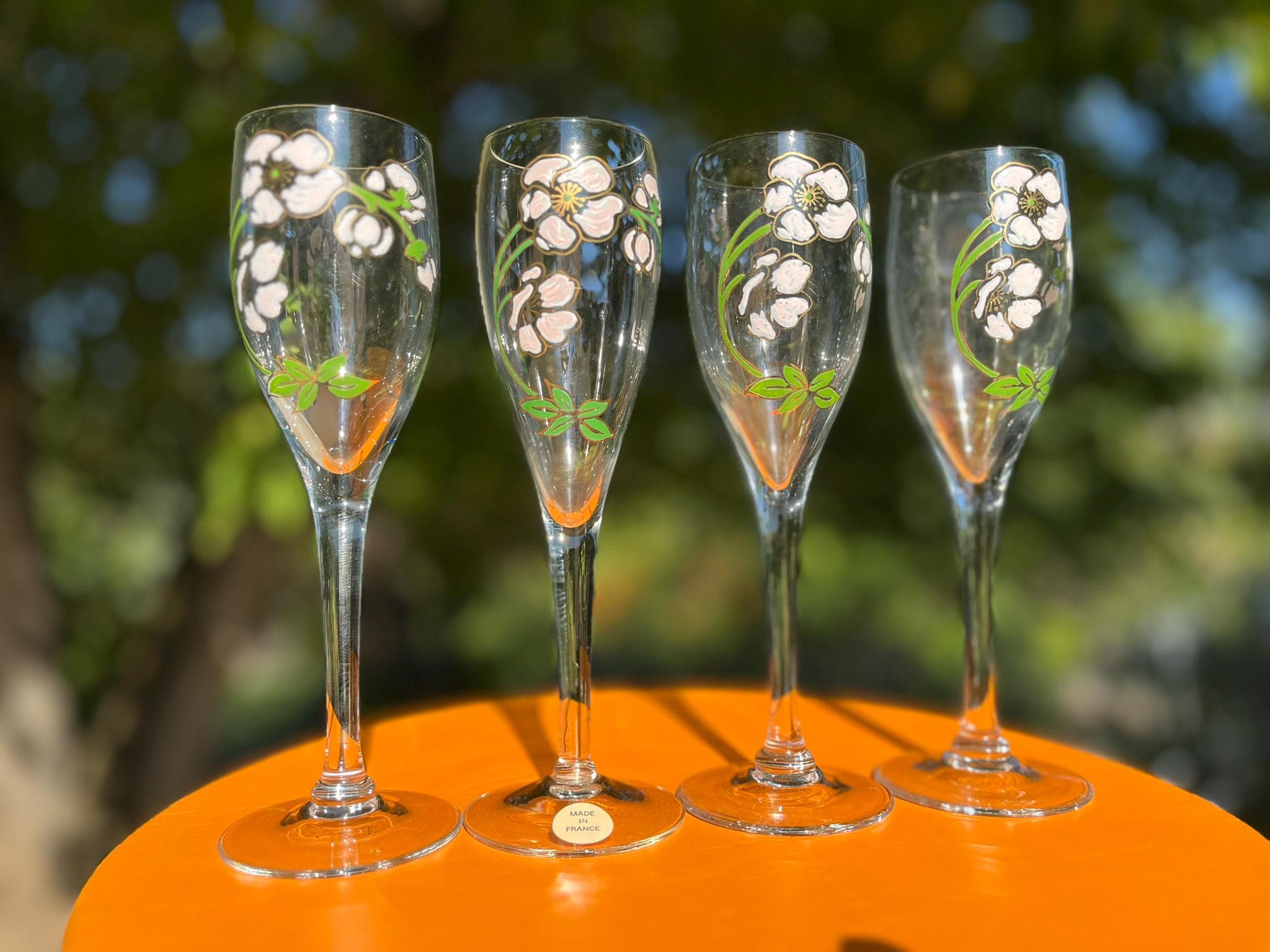 フランスアンティークPerrier ペリエ グラス　3セット　ヴィンテージ フランスアンティークPerrier ペリエ グラス 3セット