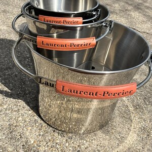 Laurent-Perrier draagbare champagnekoelerset – 3 verschillende maten afbeelding 5