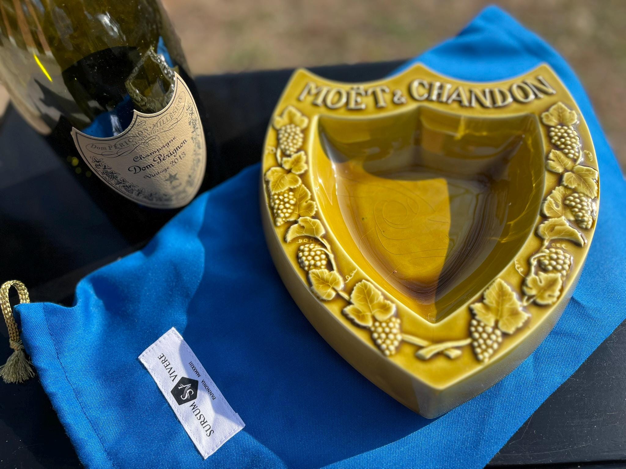 店舗良い Dom Perignon Etsy - Tray フロアスタンド