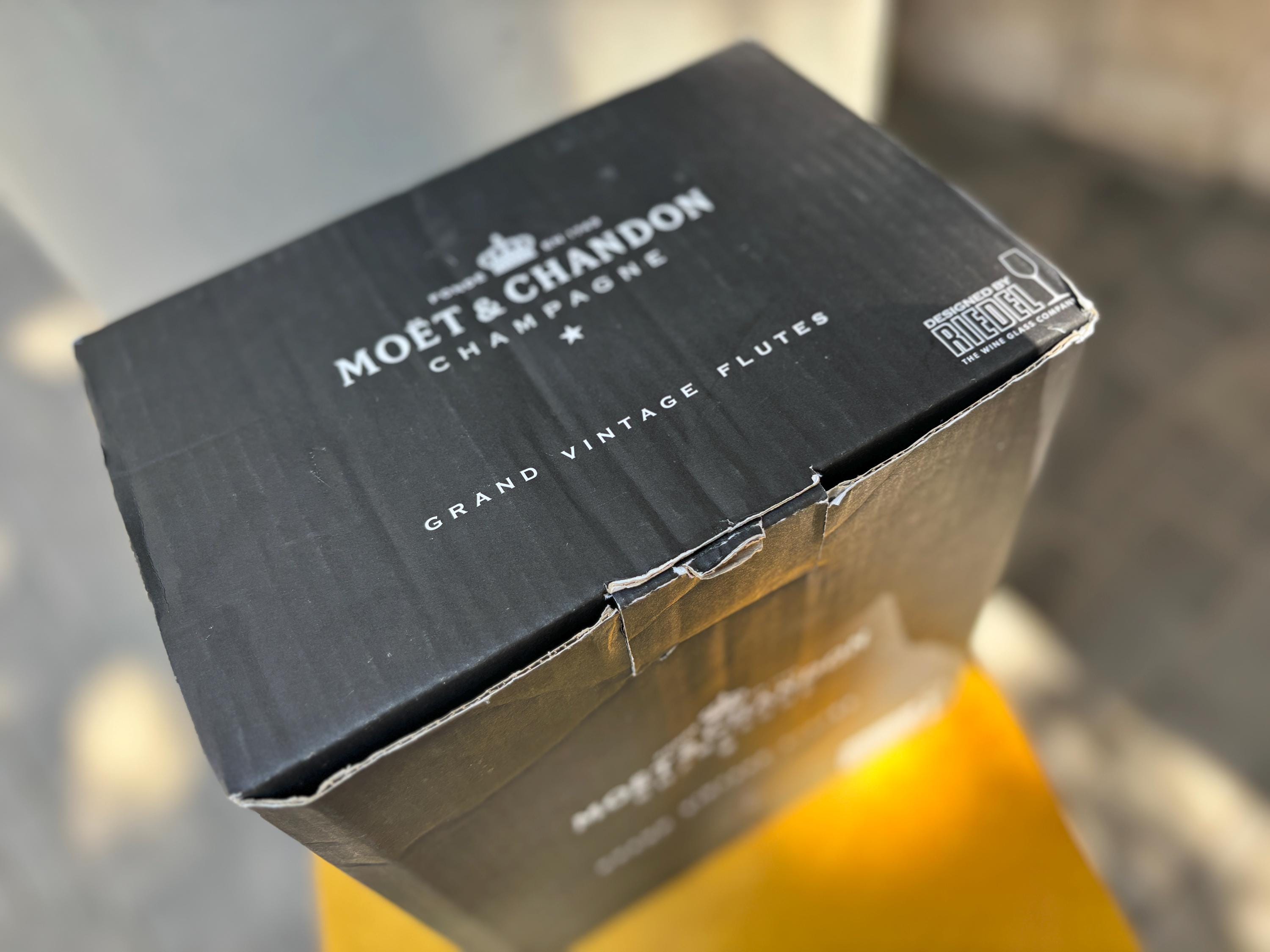 モエ・エ・シャンドン クリスタルフルート 6本 - リーデルグラス