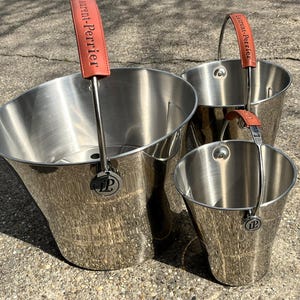 Laurent-Perrier draagbare champagnekoelerset – 3 verschillende maten afbeelding 12