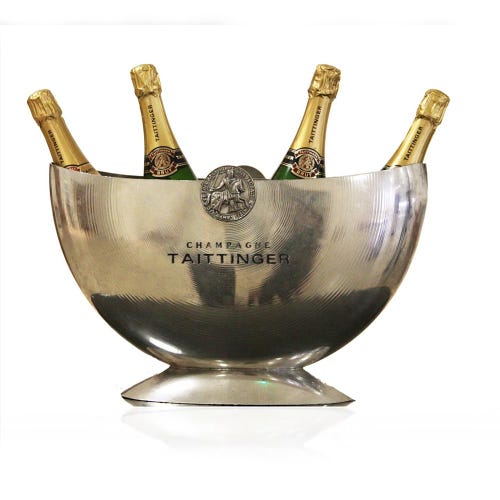 Taittinger Champagne Diamond ice cooler bucket - Etsy 日本