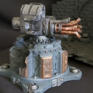 Sci-Fi Turret Gun-destroyed (It spins!)