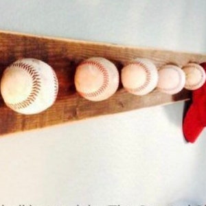 Baseball Hat Rack, Hat rack, Hat storage, Baseball, Hat, Baseball hat hanger, Cap Rack, Baseball Cap Rack, Wall decor, Sports Decor, Sports